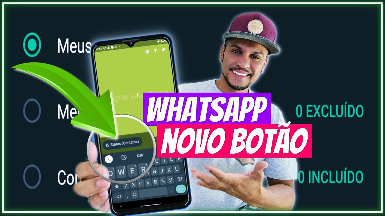 WhatsApp Atualizou e GANHOU NOVO BOTÃO que vai ajudar muito na hora de ...