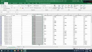 การเตรียมข้อมูลจากแบบสอบถามใน Excel สำหรับการวิเคราะห์ทางสถิติ