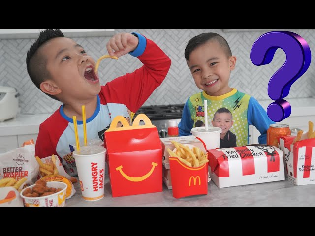 Guess the Fast Food Restaurant Challenge Fun With CKN class=