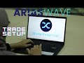Snx  synthetix  trade setup using ariaswave