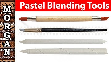 Pastel Blending Tools, Jason Morgan wildlife art