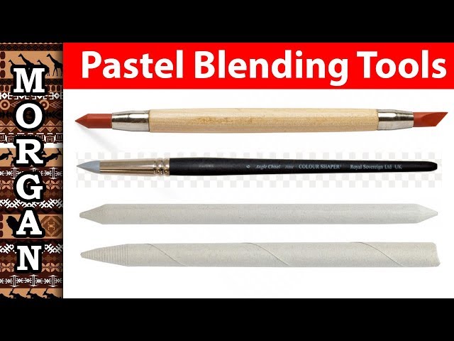 130pc Soft Pastel Bundle Set with Blending Tools