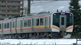 E129系B10編成 信越本線上り普通444M 新潟→長岡