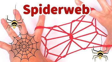 【あやとり】くもの巣の作り方２  世界一簡単　String Figure/Cat