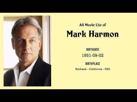 Vídeo: Actor Mark Harmon: filmografia seleccionada