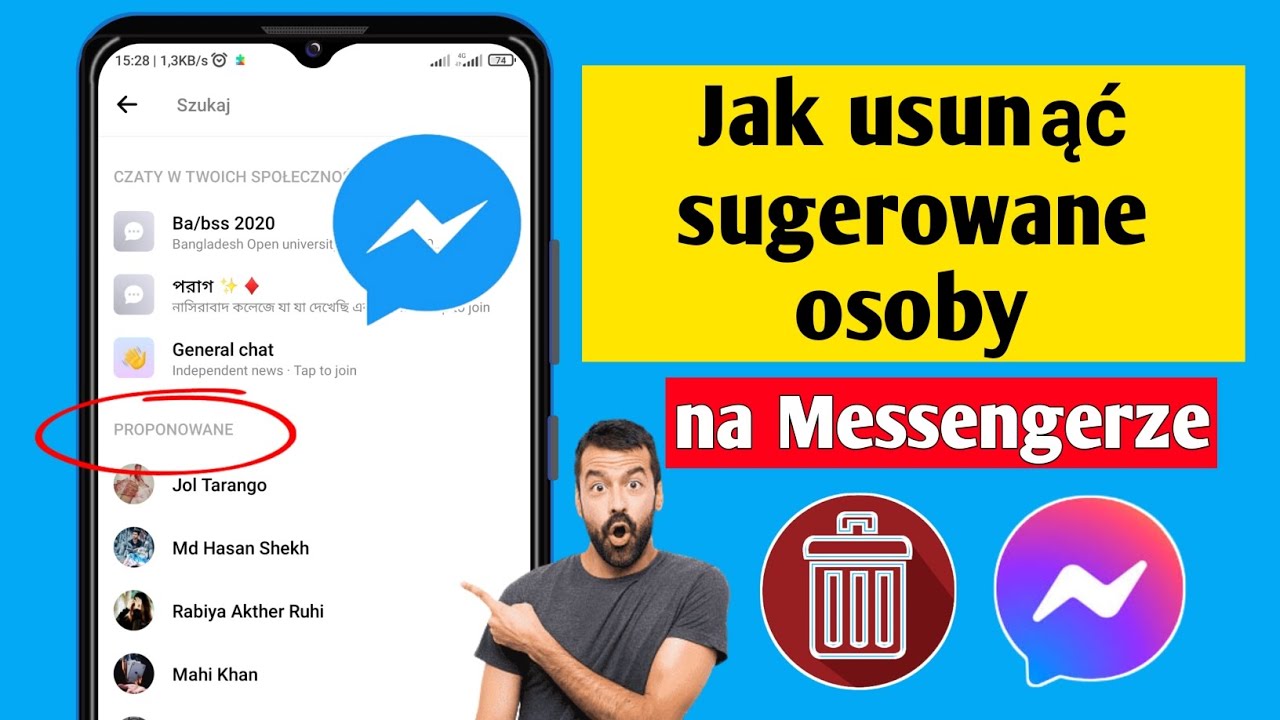 Jak Usunac Kogos Z Grupy Na Messengerze Jak usunąć sugerowane osoby na Messengerze (2022) | Usuń sugerowane