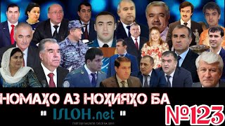 Номаҳо аз ноҳияҳо ба «isloh.net» №123-نامه ها به إصلاح