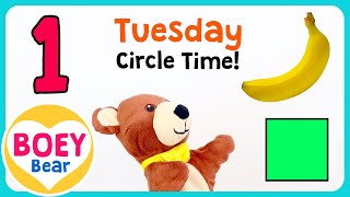 Circle Time Tuesday! (For preschool \& toddlers to learn at home)