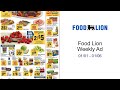 Food Lion Weekly Ad 01/01 - 01/06