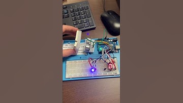 Ultrasonic + 7 Segment + Two LED