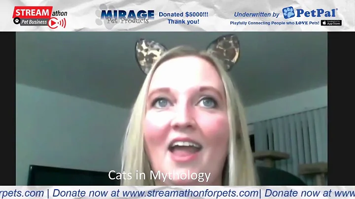 Robin Mudge on Cats in Mythology - Streamathon for...