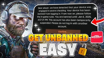 UNBANNED From Arena Breakout Infinite (✅ Easy Fix) | HWID Spoofer 2025