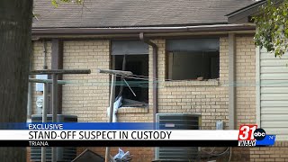 Stand-Off Suspect in Custody