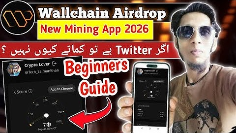 New Mining App 2026 | Wallchain Airdrop Full Guide | New Infofi Airdrop | Make Money Online