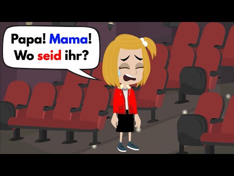 Deutsch lernen | Lara hat sich im Kino verloren! Wortschatz und wichtige Verben