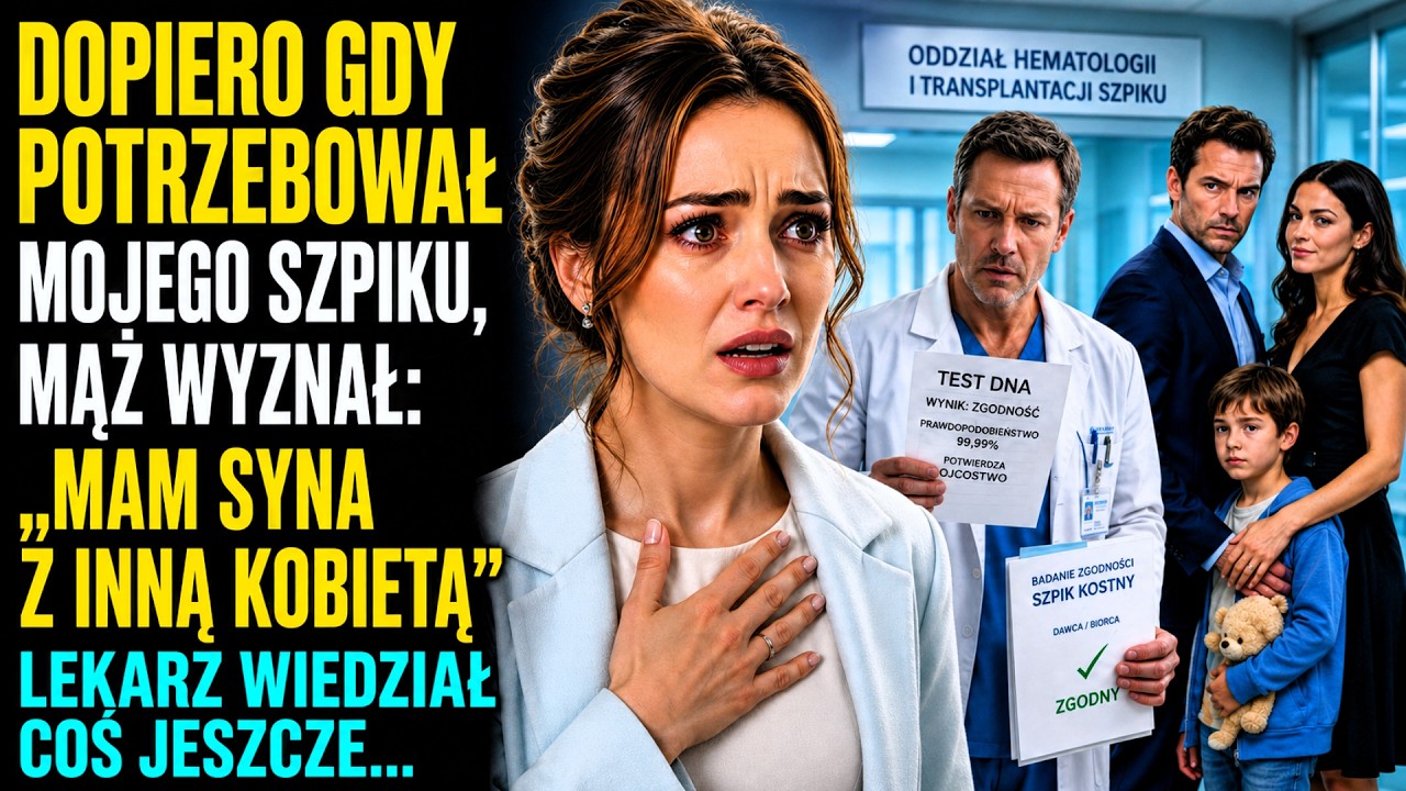 Ignacy uderzył dłonią w stół tak mocno, że długopis potoczył się pod moje palce. „Jeśli Kacper umrze, będziesz wiedziała, że mogłaś go uratować". Patrzyłam na własnego męża i przez sekundę nie...