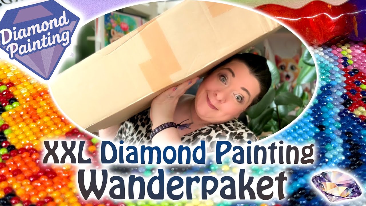 💎🎨 XXL Diamond Painting Wanderpaket 🎨💎