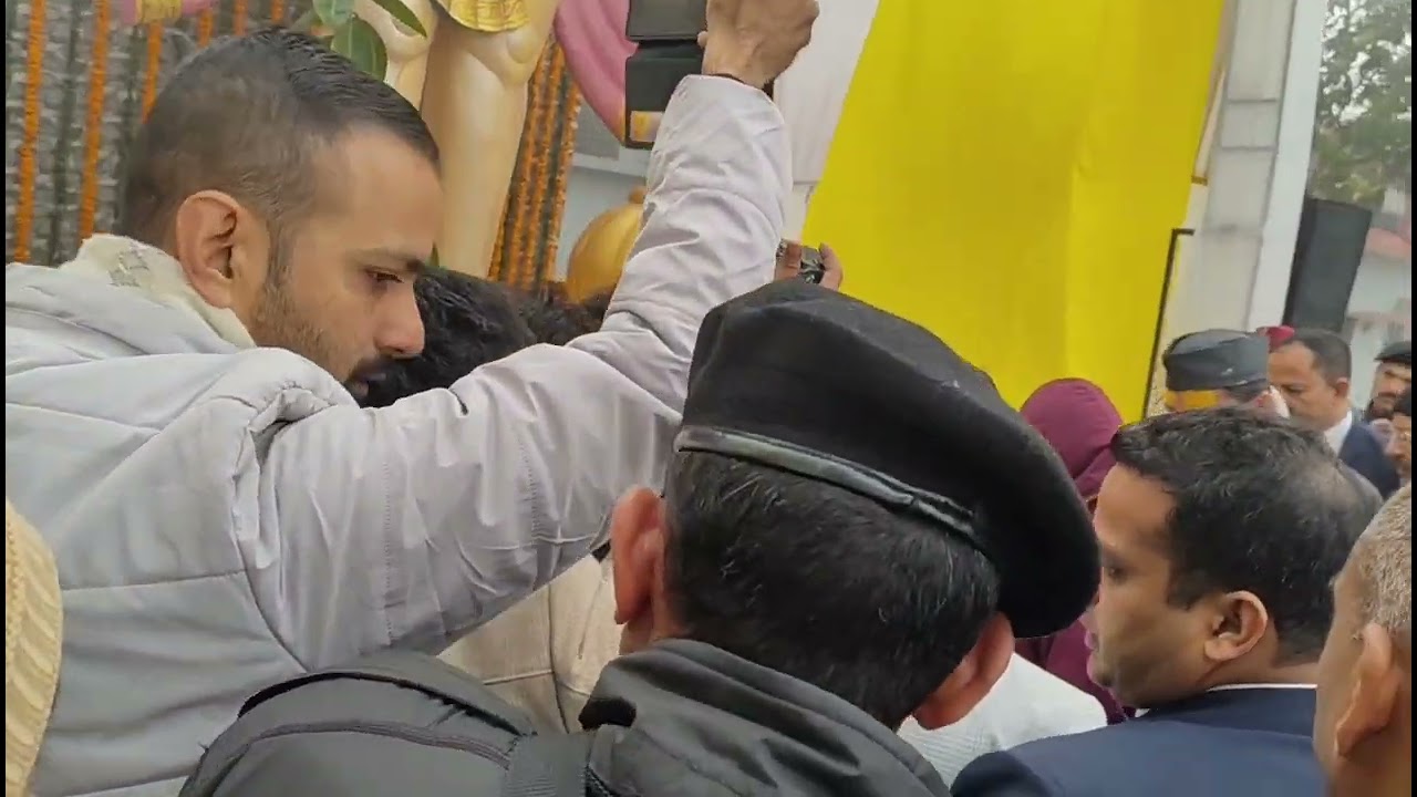 माननीय CM (Pushkar Singh Dhami Ji) ने किया खटीमा में भव्य मूर्तियो का पूजन 💐🙌💐 (हर हर महादेव )🔱🕉️🌼🙏