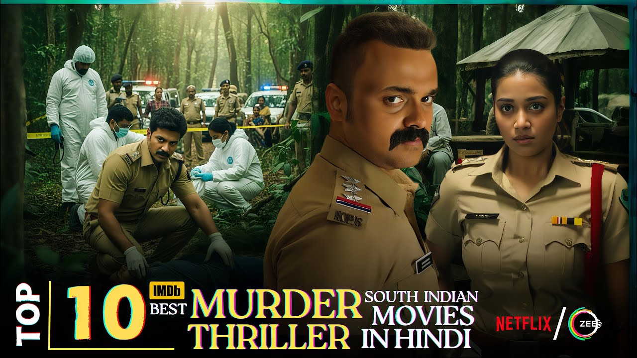 Top 10 Best South Suspense Thriller Movies in Hindi Dubbed | Murder ...