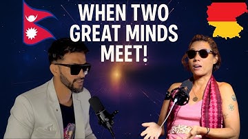 When two great minds meet: Dr. Heike Bielek and Nepali Sceintist Arif Ali spark something huge!"