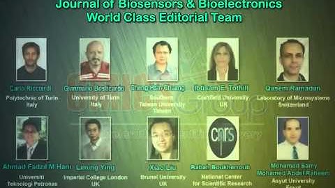 Biosensors & Bioelectronics Journals OMICS Publishing Group