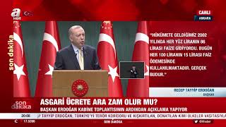 Başkan Erdoğan Cumhurbaşkanı ödeneği maddesinin kanun metninden çıkarılmasını talep etti!