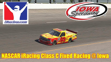 iRacing: NASCAR iRacing Class C Fixed Racing @ Iowa