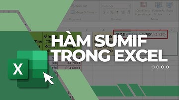 Tin Học Văn Phòng Hướng Dẫn Sử Dụng Hàm SUMIF Để Tính Tổng Có Điều Kiện Và Ví Dụ