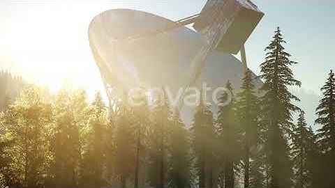 Observatory Radio Telescope | Motion Graphics - Videohive template