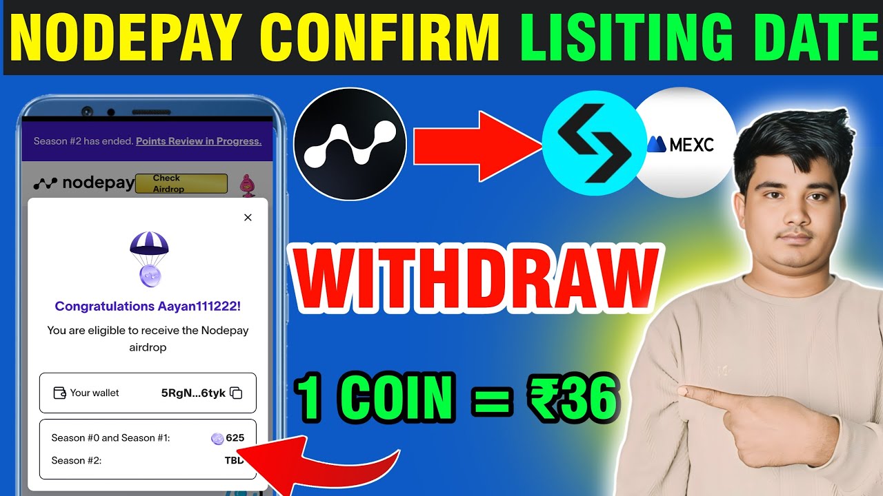Nodepay Listing Date Confirmed | Nodepay Listing Date | Nodepay Season 2  Allocation, Nodepay Airdrop - YouTube