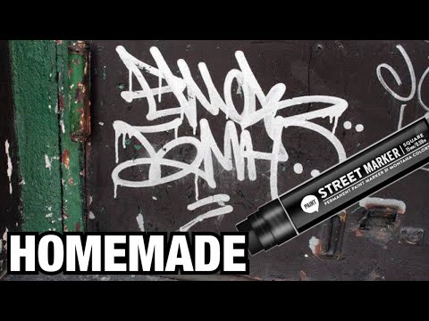 Video: Hvordan Man Laver En Graffiti Markør