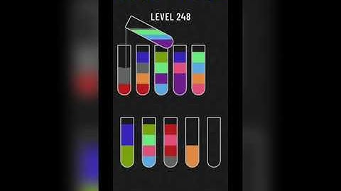 Water sort puzzle level 248