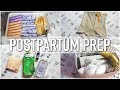 HOW IM PREPARING FOR POSTPARTUM! || MAKE DIY PADSICLES! || BETHANY FONTAINE
