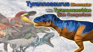[ Size Comparison ] Dinomaster #04 Tyrannosauridae