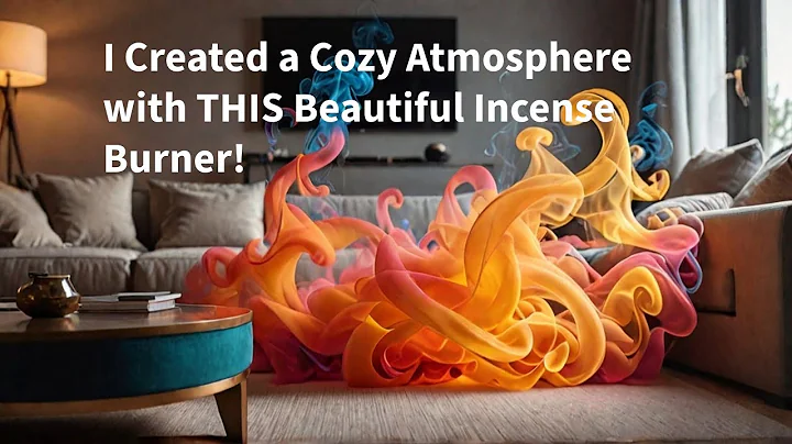 I Created a Cozy Atmosphere with THIS Beautiful Incense Burner!