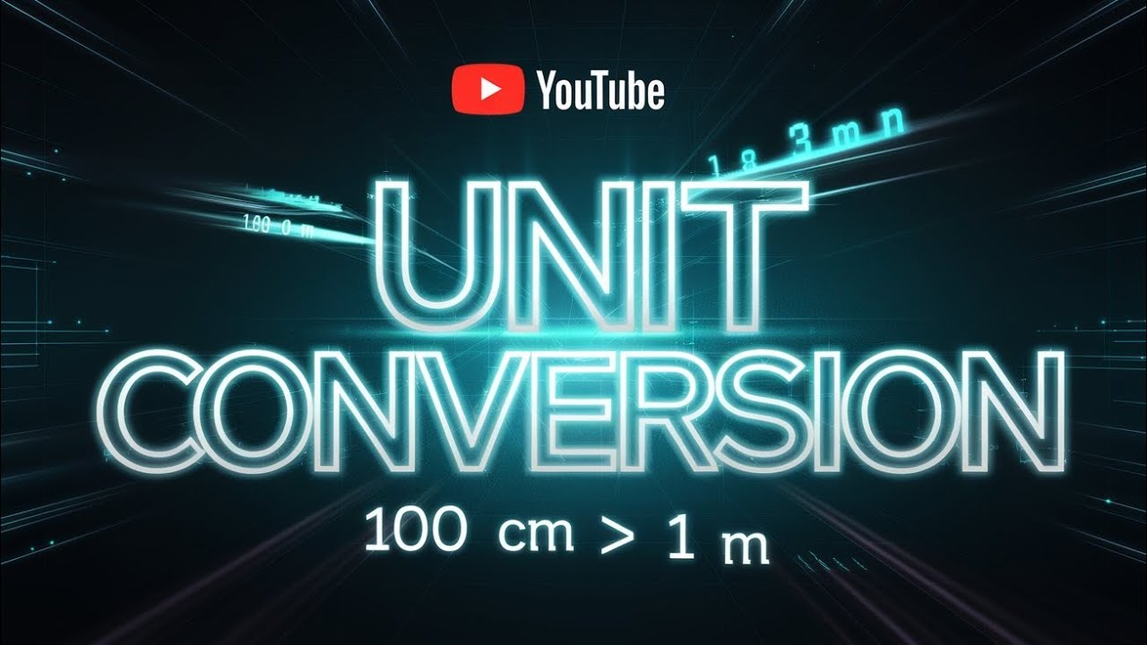 "Master Unit Conversion in Minutes | Easy Tricks & Examples" - YouTube