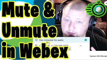 Cisco Webex | How to Adjust Audio/Video Settings in Webex Meetings - Quick Overview