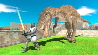 Escape from Baryonyx  Animal Revolt Battle Simulator