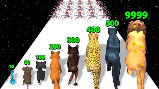 Animal Evolution 3D - Level Up Animal Max Level Gameplay Part 1