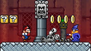 New Super Mario World Smbx 1.4.4 Burning Castle. Hd