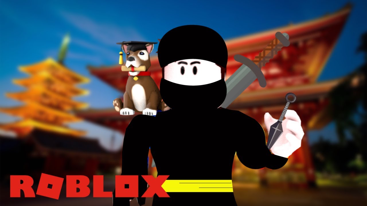 Virei Um Ninja No Roblox Youtube