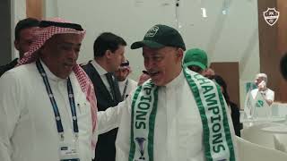 #الأهلي و #نادك.. بدايةُ قصةٍ جديدةٍ يجمعها الطموحُ والتميّز 💚🤝
