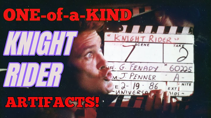Knight Rider Producer's Artifacts from the Set! Gi...