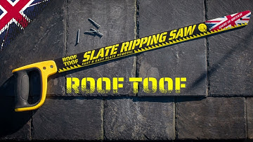 ROOF TOOF slate ripper saw and slate removal tool