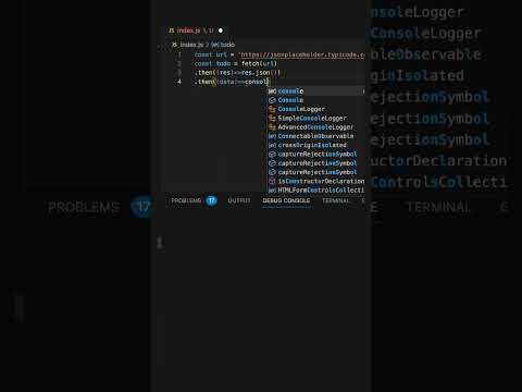 Javascript Fetch method
