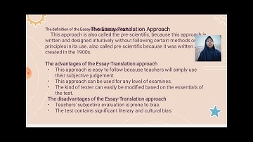 Approaches to Language Testing | Group 1