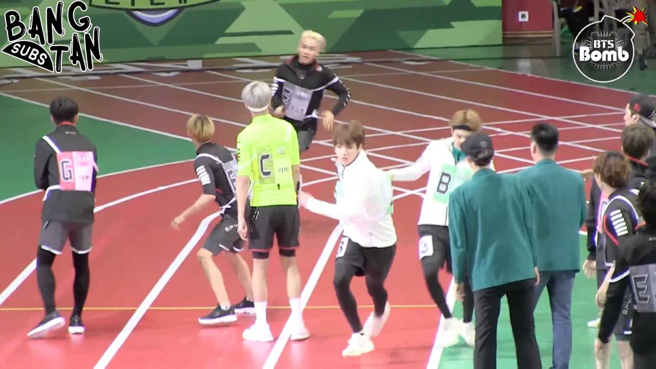 [ENG] 160915 [BANGTAN BOMB] BTS' Relay race @ 2016 Chuseok Special ISAC ...