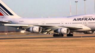 [HD] Air France Boeing 747-400 Landing 24R CYUL