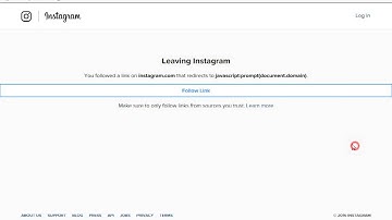 instagram reflected xss in Link Shim Protection feature
