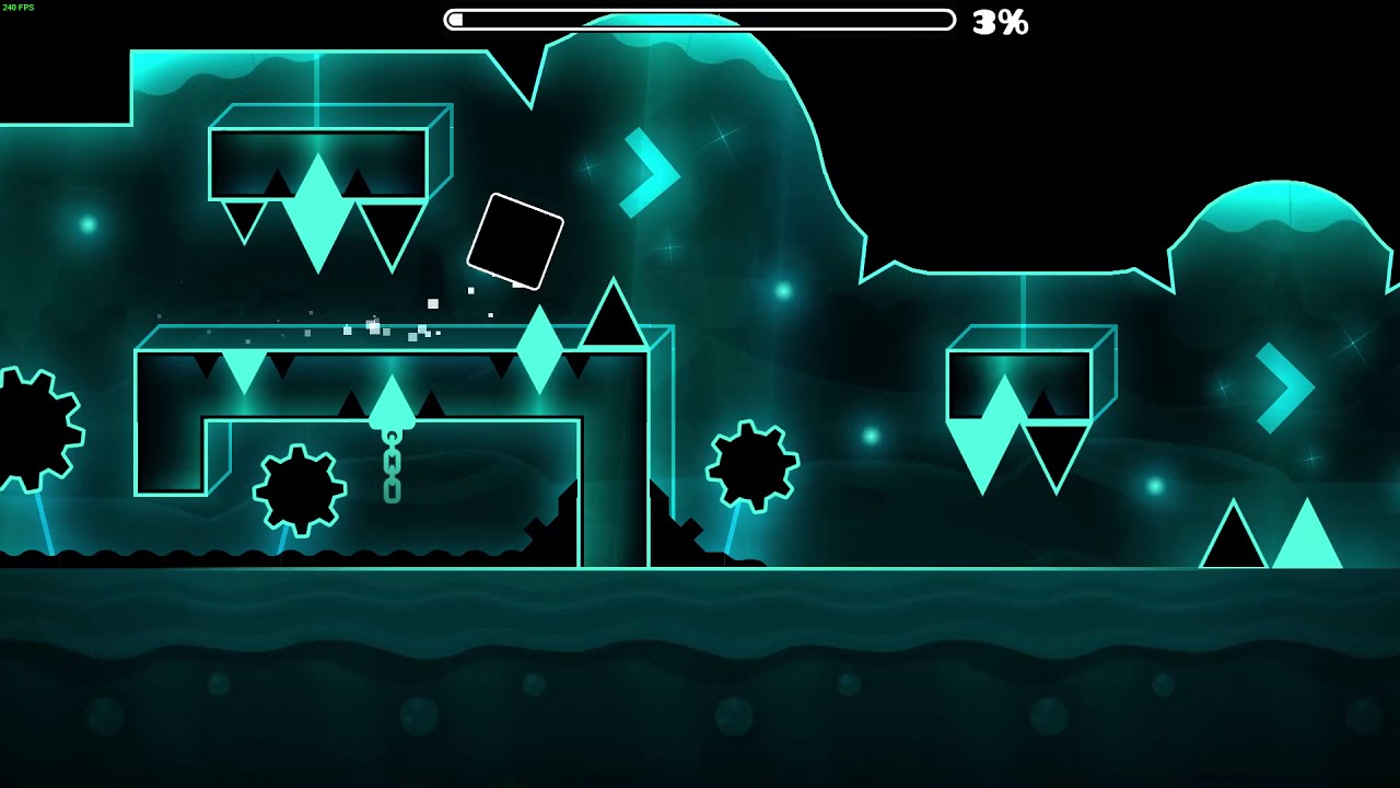 Normal girl art geometry dash easy